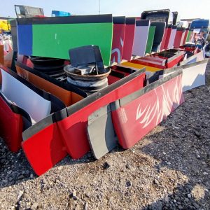 SPOJLER OWIEWKA ZAKABINOWA PRAWY PION SCANIA