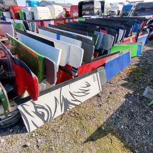 SPOILER OWIEWKA ZAKABINOWA LEWY PION SCANIA