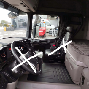 KABINA SCANIA R NTG NISKI DACH