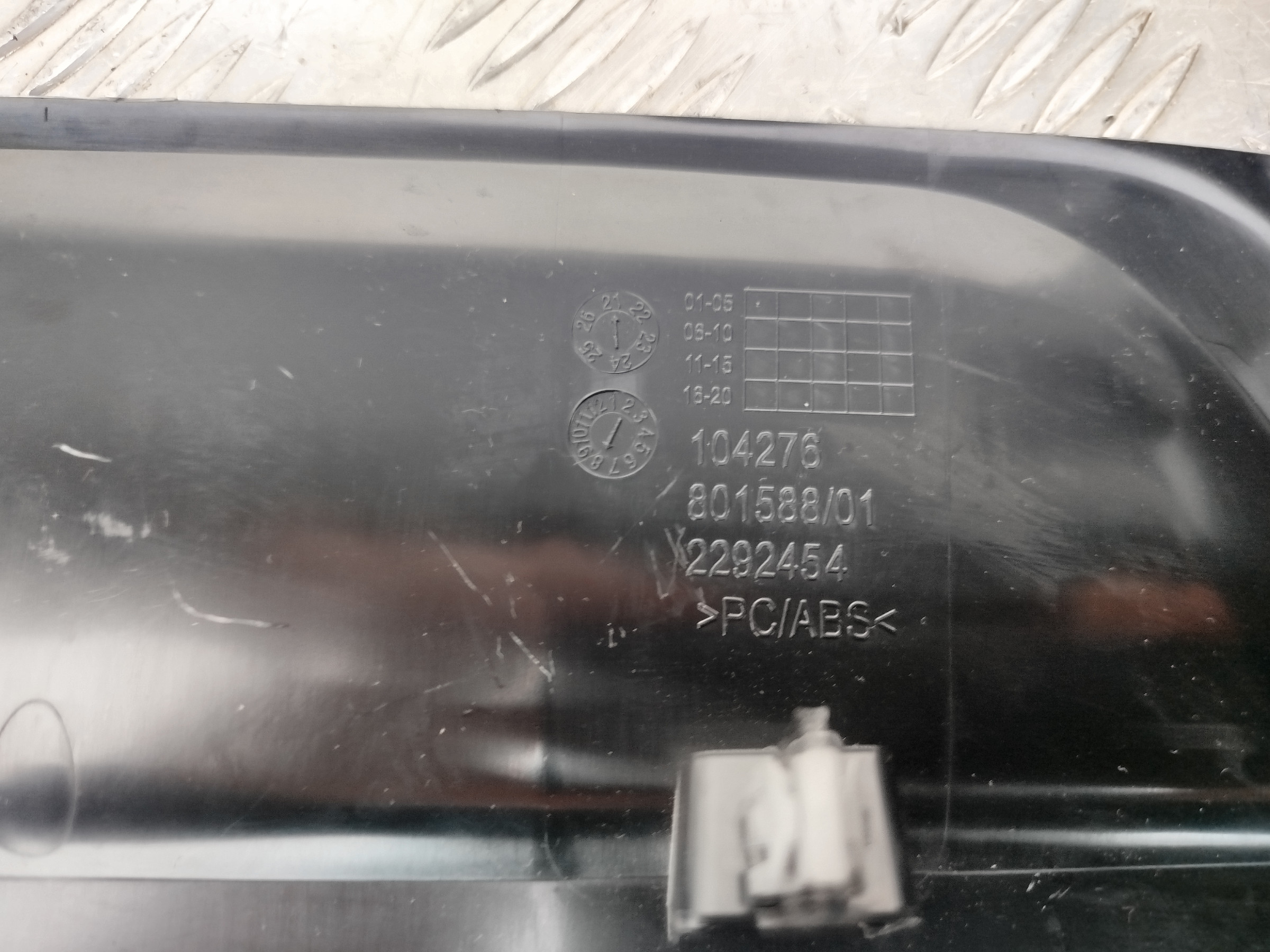 OSŁONA MONITORA DAF NGD XF XG XG+