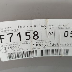 OSŁONA DESKI KONSOLI DAF NGD XF XG XG+