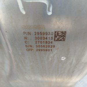 TŁUMIK KATALIZATOR DPF SCANIA SUPER