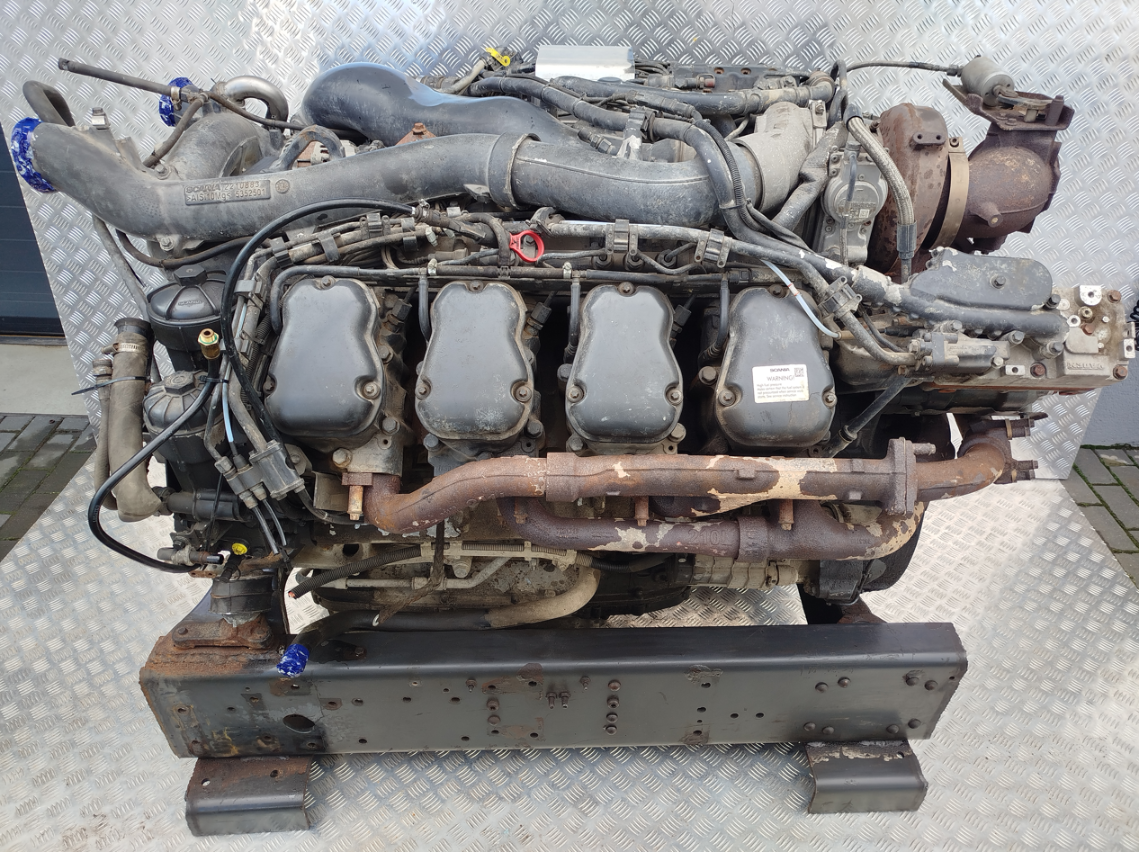 SILNIK SCANIA V8 520 560 580 EURO 6