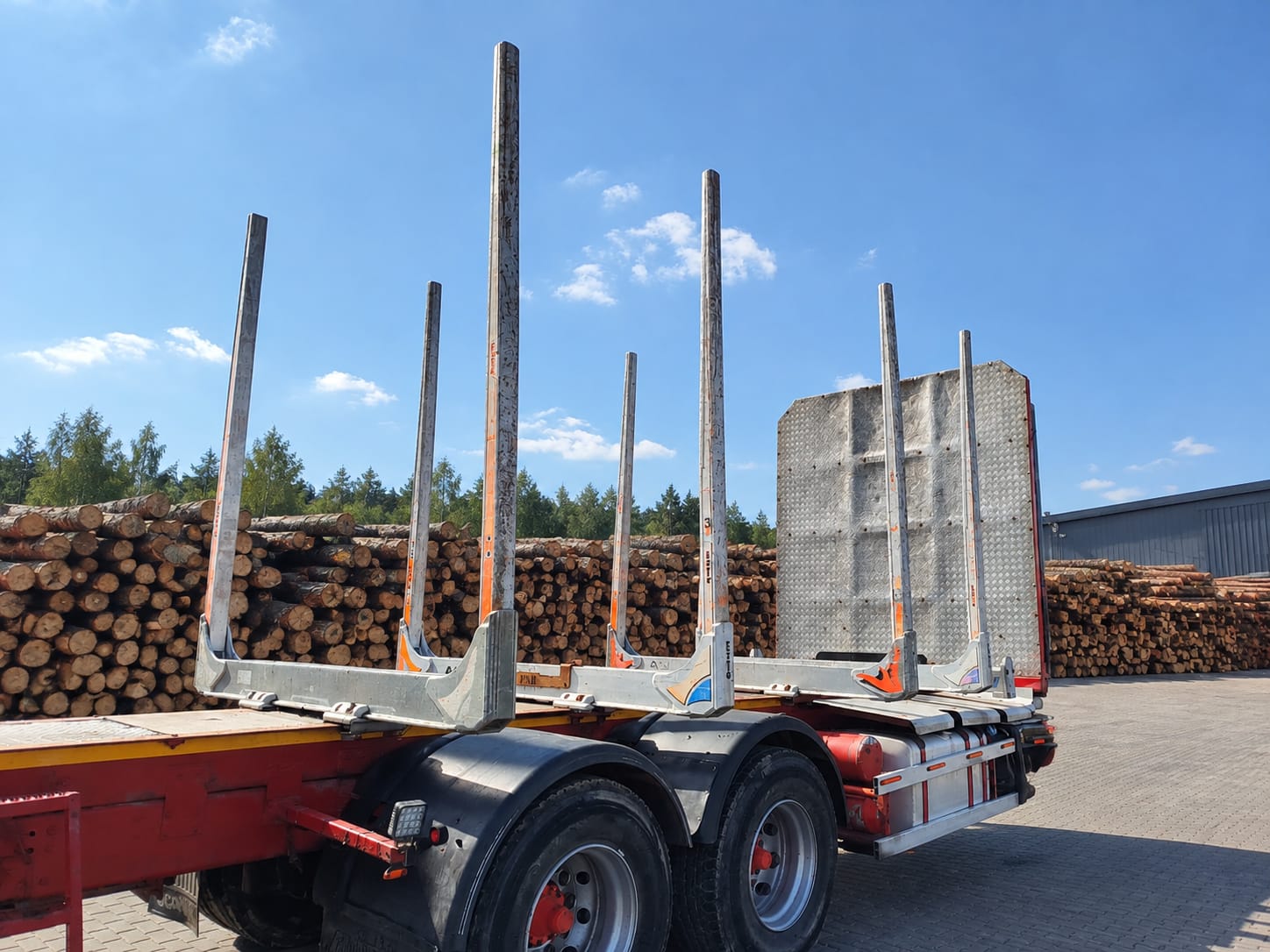 ZABUDOWA KŁONICOWA KŁONICE DO DRZEWA DREWNA ALUMINIOWE EXTE SCANIA DAF VOLVO MERCEDES MAN