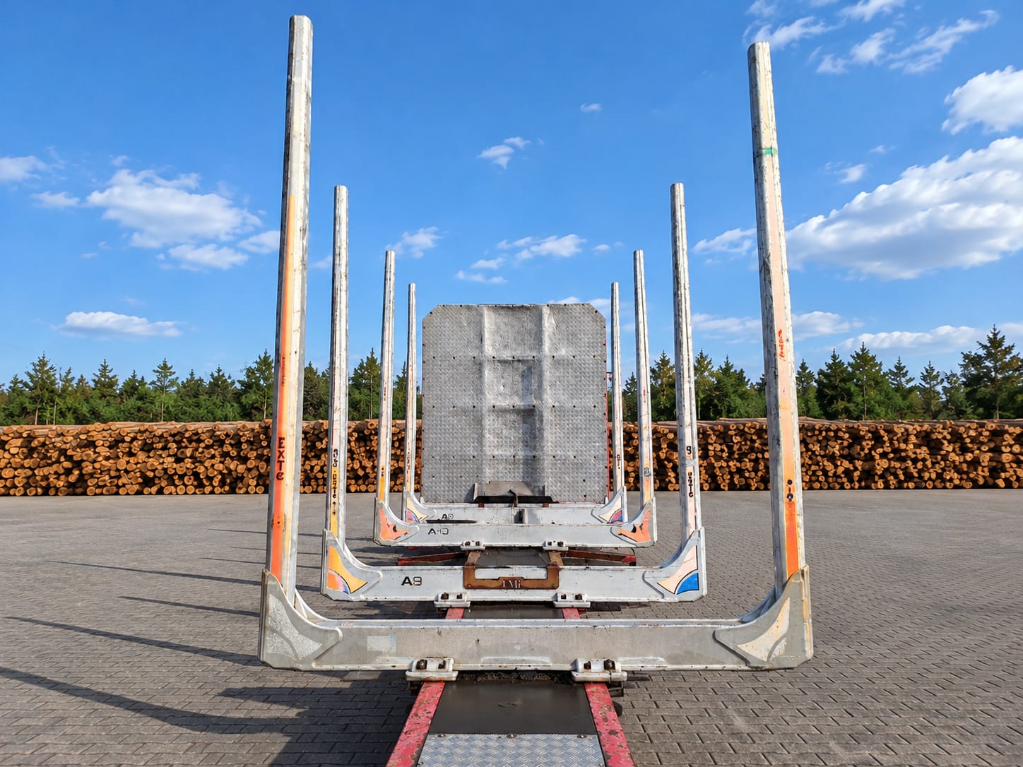 ZABUDOWA KŁONICOWA KŁONICE DO DRZEWA DREWNA ALUMINIOWE EXTE SCANIA DAF VOLVO MERCEDES MAN