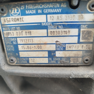 SKRZYNIA BIEGÓW ASTRONIC 12 AS 2130 AUTOMAT DAF XF 106 105