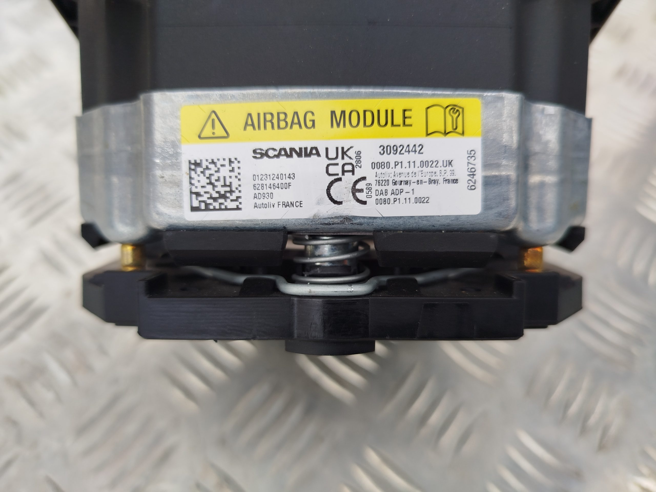 PODUSZKA AIRBAG KIEROWNICY SCANIA SUPER 3092442